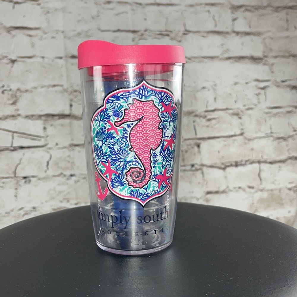 16 oz with lid Simply Southern TERVIS
